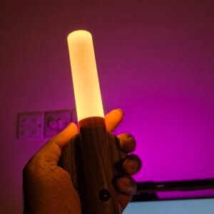 Imitation Wood Grain Rechargeable Magnetic Wall Lamp