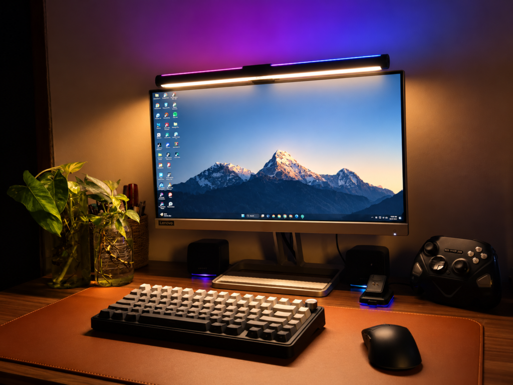 StrangeTech Premium RGB Monitor Light Bar