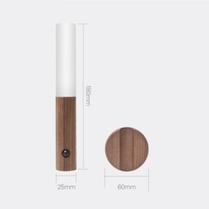 Imitation Wood Grain Rechargeable Magnetic Wall Lamp view 4
